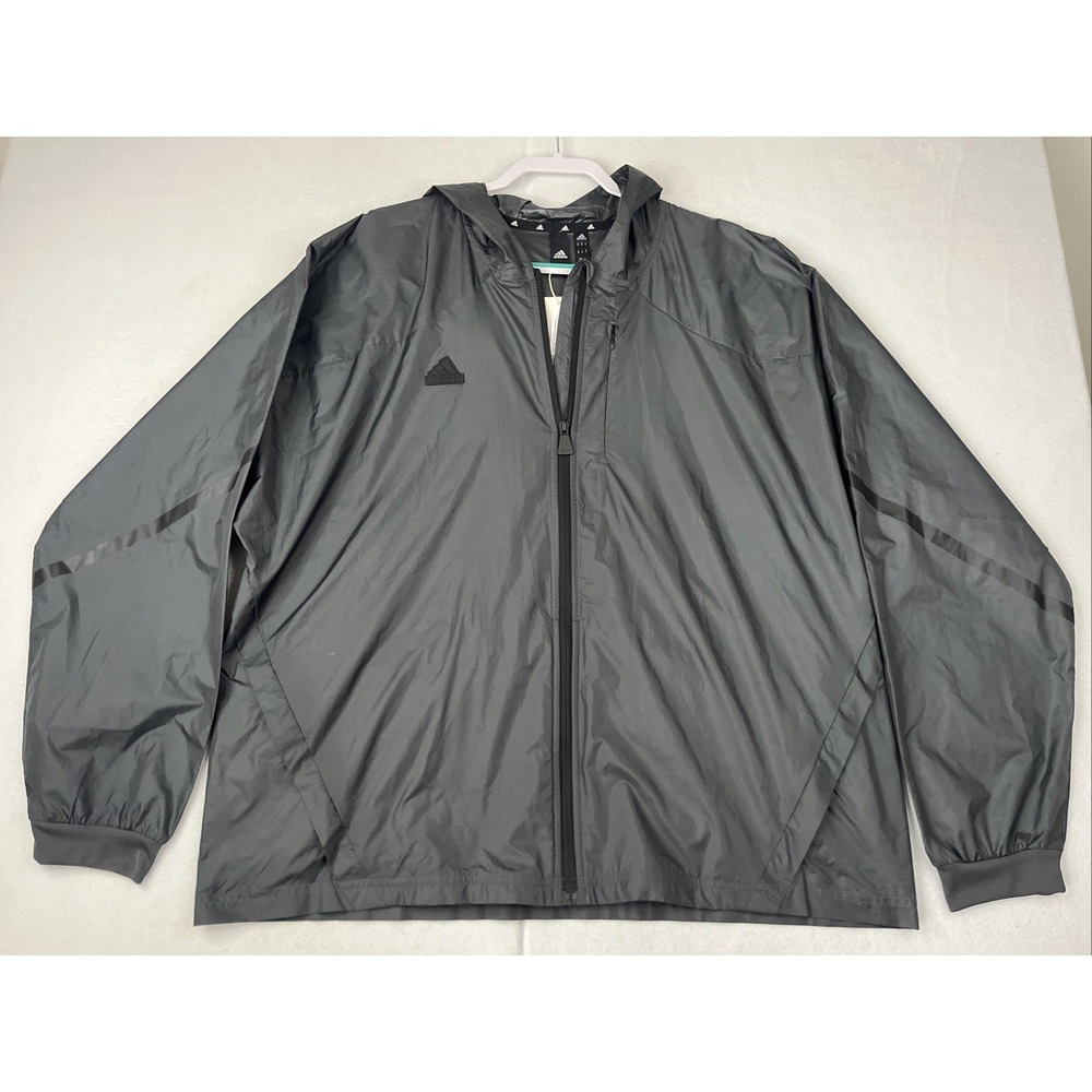 $120 Adidas Track Jacket XL Men Designed 4 Lightweight Full Zip Windbreaker